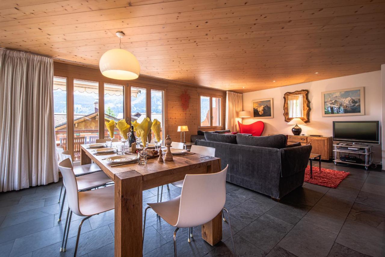 Chalet Bella Vista 4 Wengen Ngoại thất bức ảnh