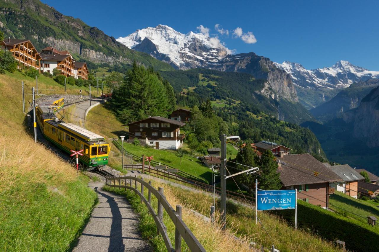 Chalet Bella Vista 4 Wengen Ngoại thất bức ảnh