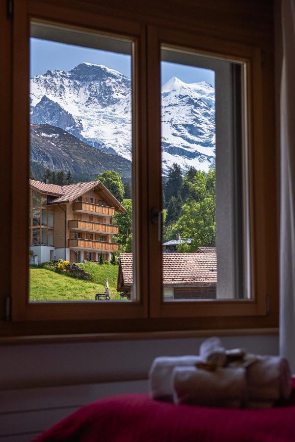 Chalet Bella Vista 4 Wengen Ngoại thất bức ảnh