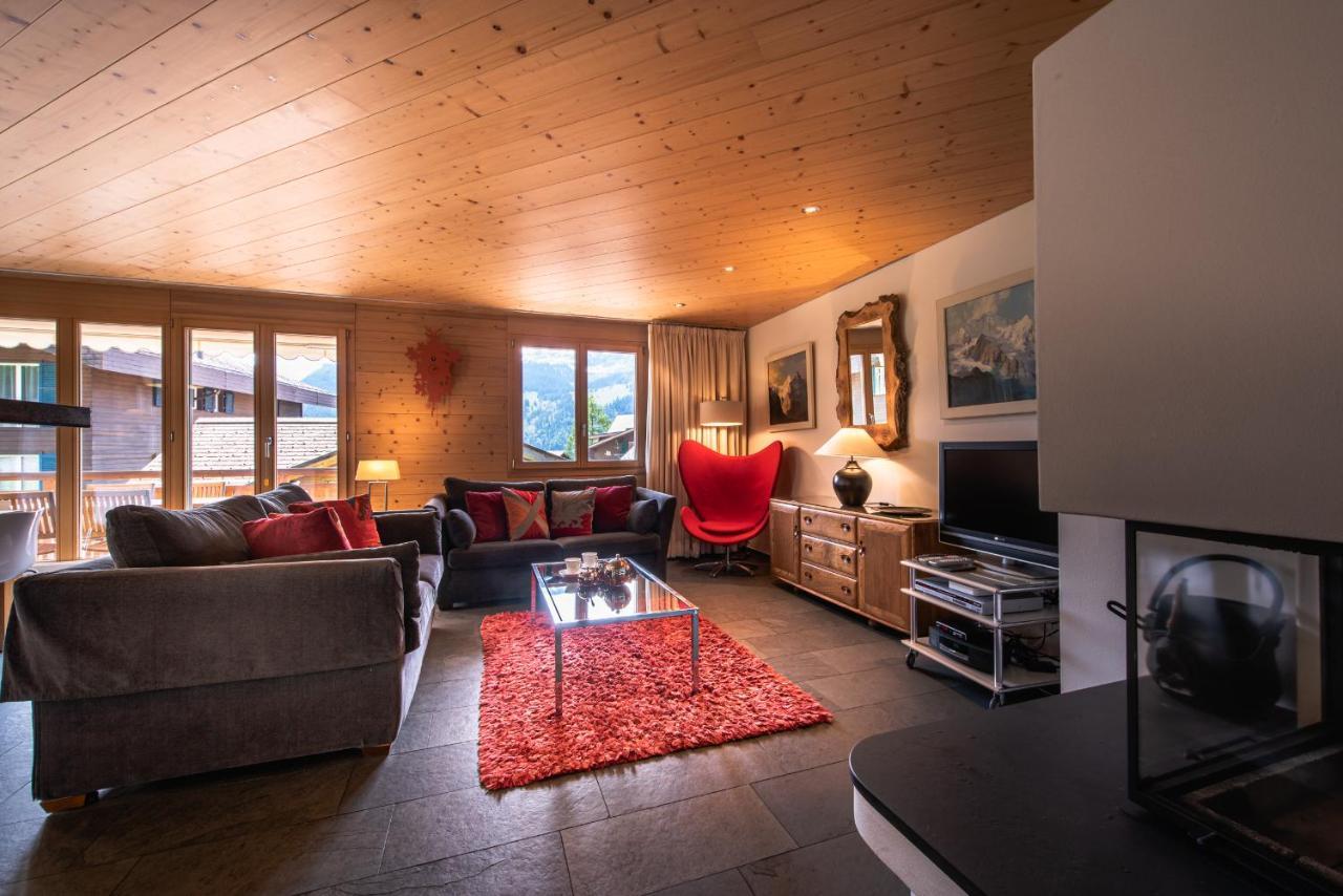 Chalet Bella Vista 4 Wengen Ngoại thất bức ảnh