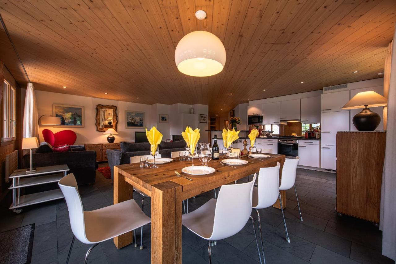 Chalet Bella Vista 4 Wengen Ngoại thất bức ảnh