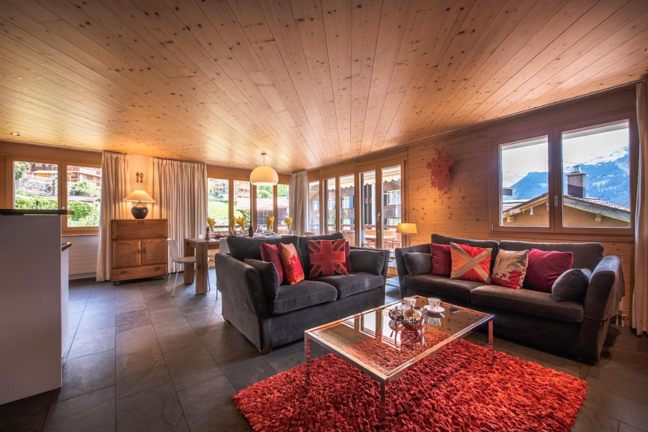 Chalet Bella Vista 4 Wengen Ngoại thất bức ảnh