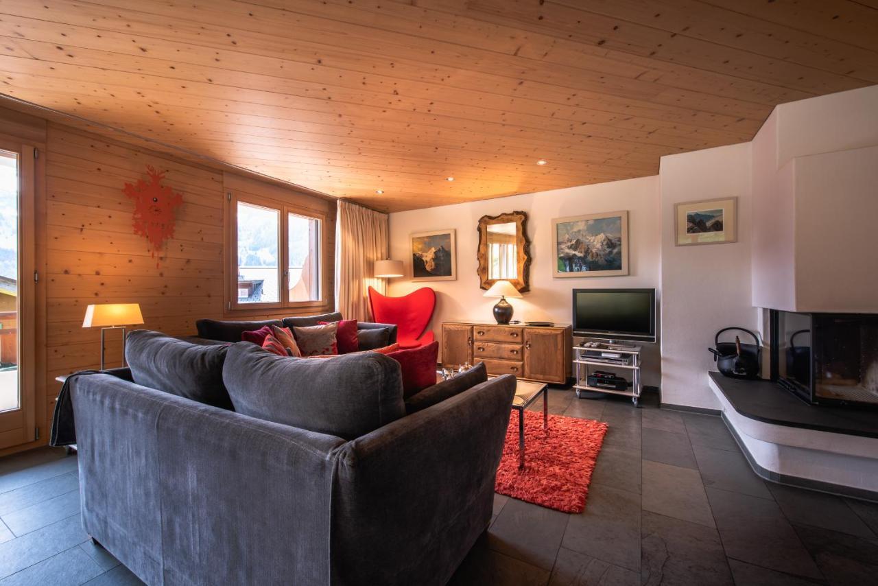 Chalet Bella Vista 4 Wengen Ngoại thất bức ảnh