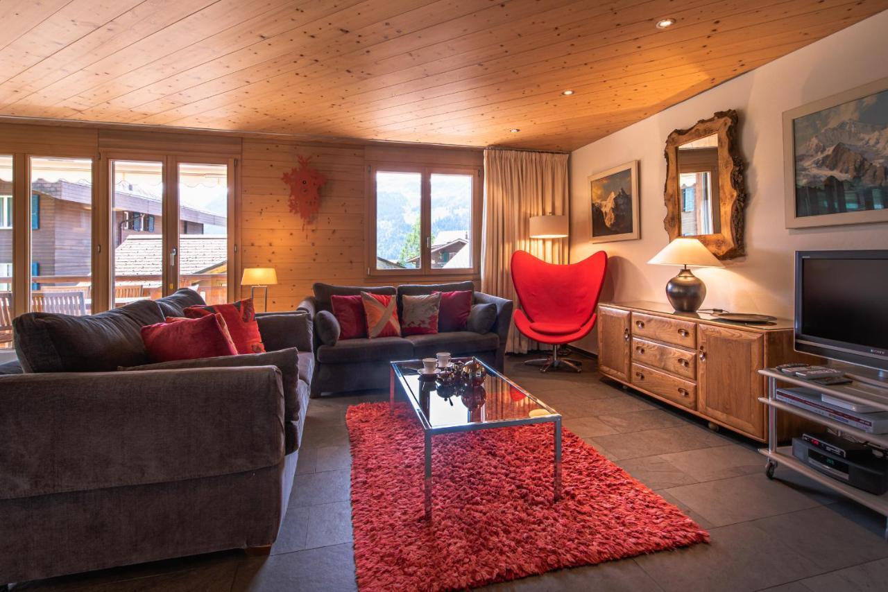 Chalet Bella Vista 4 Wengen Ngoại thất bức ảnh