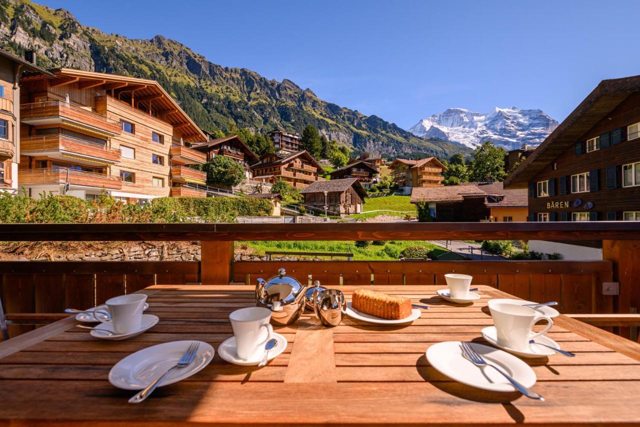Chalet Bella Vista 4 Wengen Ngoại thất bức ảnh