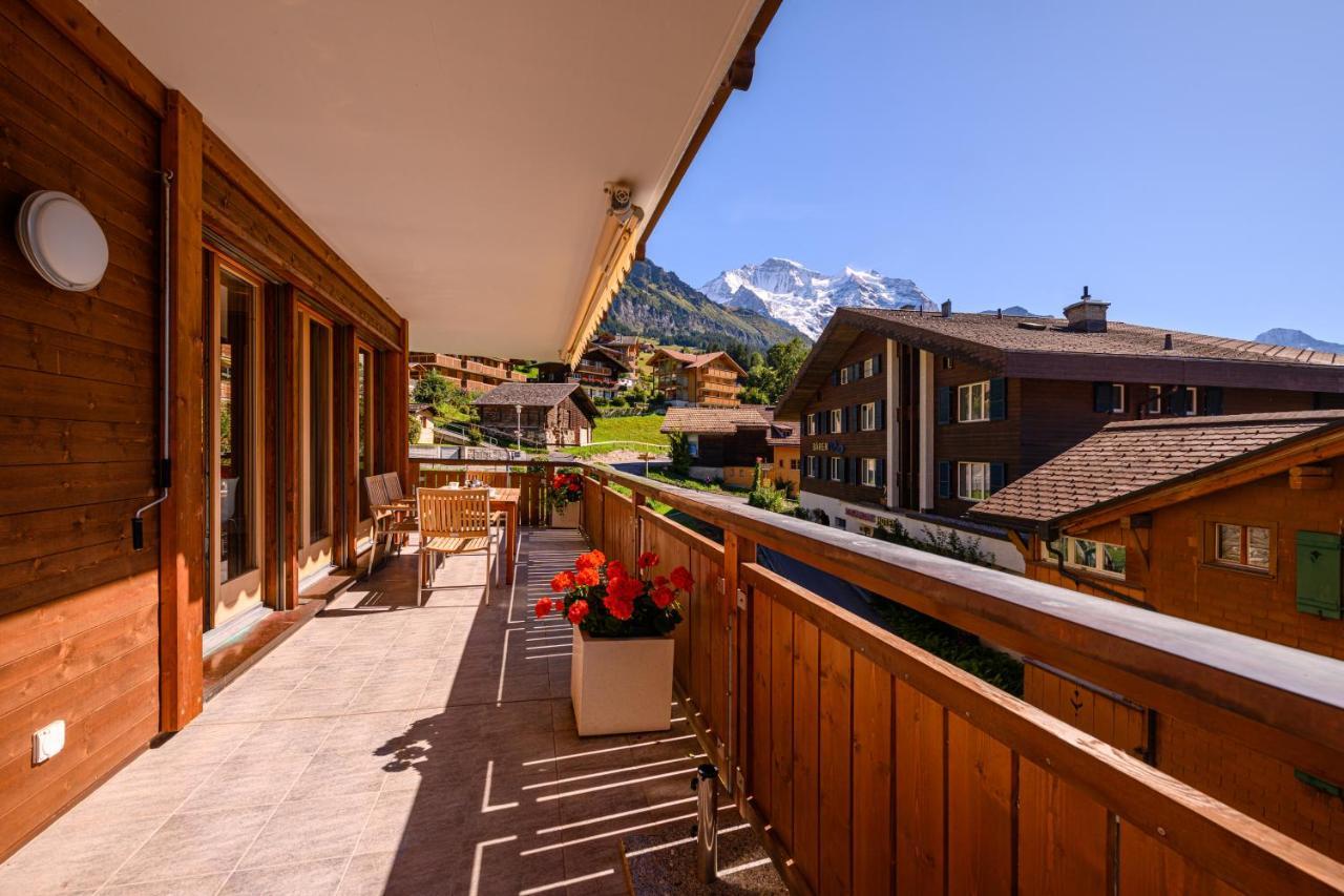 Chalet Bella Vista 4 Wengen Ngoại thất bức ảnh