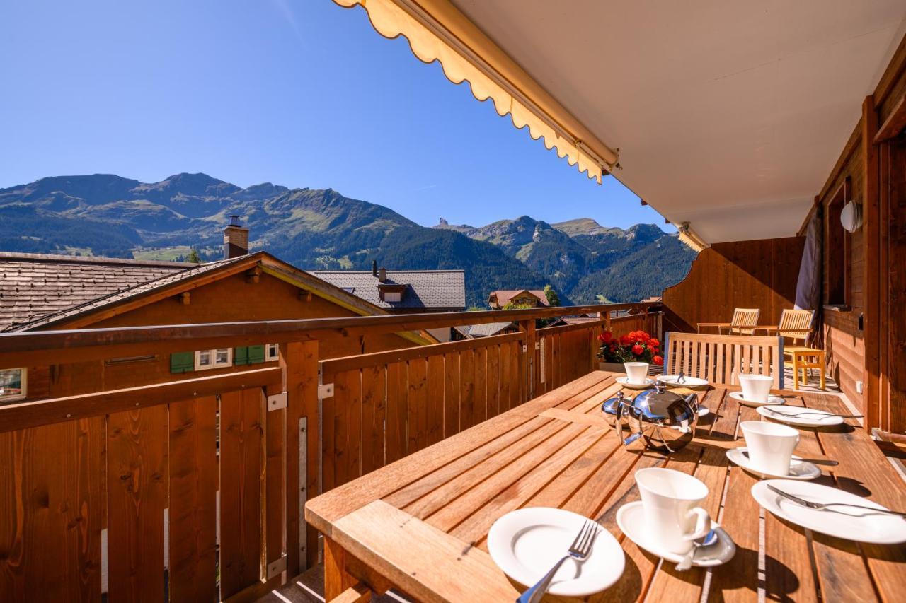 Chalet Bella Vista 4 Wengen Ngoại thất bức ảnh